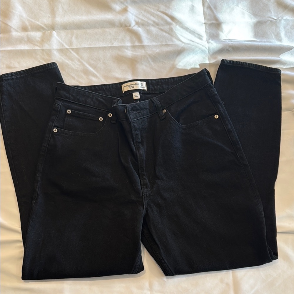Abercrombie & Fitch Black High Rise Jeans